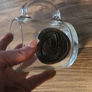 Texas Longhorns 2005 National Championship Glass Cup NWT